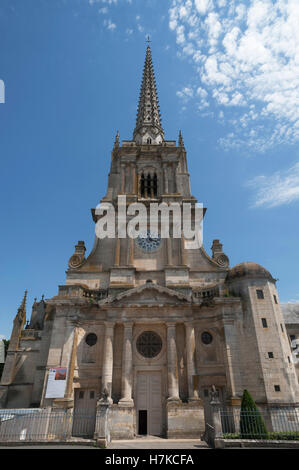 Lucon Cathedral, La Cathedrale Notre-Dame de l'Assomption, Luçon, Vendée, France Stock Photo