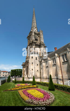 Lucon Cathedral, La Cathedrale Notre-Dame de l'Assomption, Luçon, Vendée, France Stock Photo
