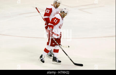 Detroit Red Wings right wing Alex Chiasson (48) against the Tampa Bay ...