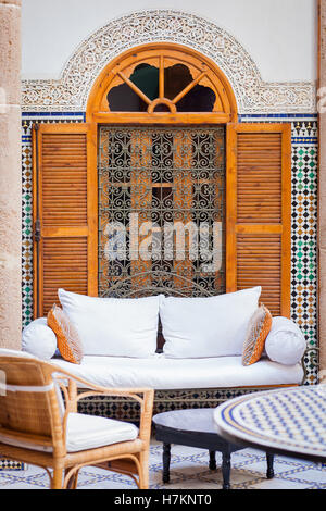 Moroccan-French style, design and interior Stock Photo