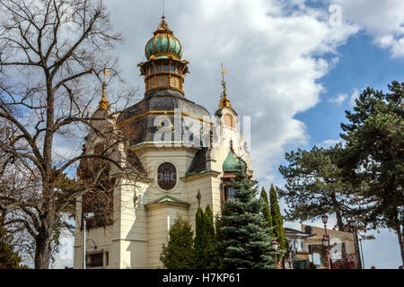 Hanavsky Pavilion, Letna Park, Prague Czech republic Stock Photo
