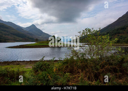 Loch Leven and the Pap of Glencoe Stock Photo