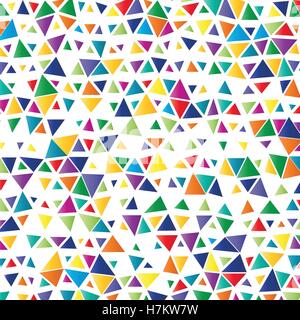 background with colored triangles Stock Vector
