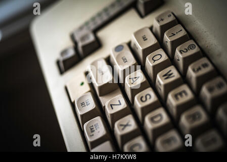 Typewriter key board Stock Photo