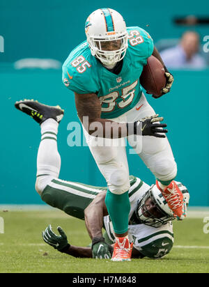 Miami Dolphins tight end Julian Hill (89) stands on the sidelines ...