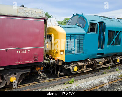British Rail Diesel Locomotive Stock Photo