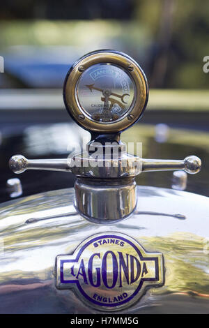 Vintage Calormeter Temperature Gauge Hood ornament on a Lagonda Stock ...