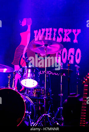 The Whisky A Go-Go stage on Sunset Strip in West Hollywood, California Stock Photo