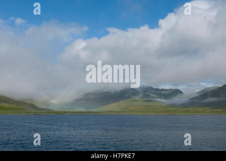 Alaska, Aleutian Island Chain, Attu Island. The westernmost point in the US. Stock Photo