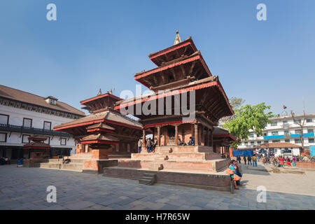 Jagannath temple, Durbar square, Kathmandu, Nepal Stock Photo