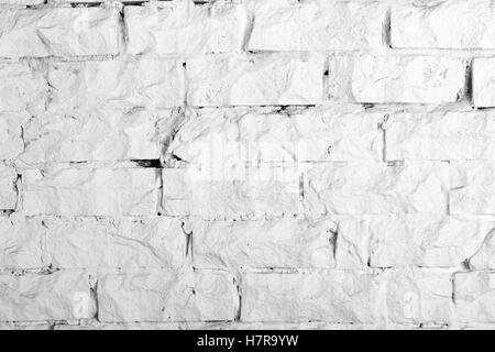 Backgrounds collection - White painted brick wall closeup texture Stock ...