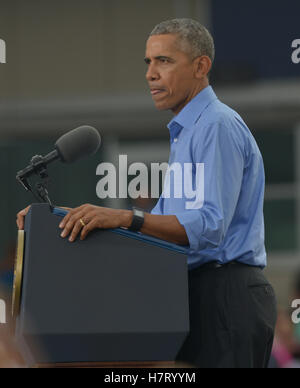 Kissimmee, FL, USA. 06th Nov, 2016. President Barack Obama Campaign for ...