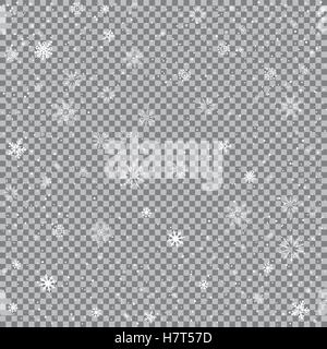 snow on transparent background Stock Vector Image & Art - Alamy