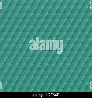 Abstract green geometric hexagons pattern background Stock Vector