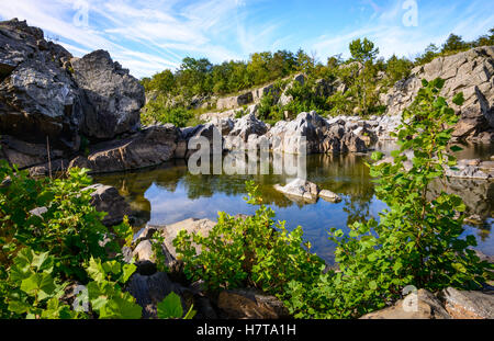 Great Falls Park Stock Photo