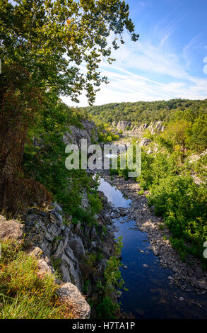 Great Falls Park Stock Photo