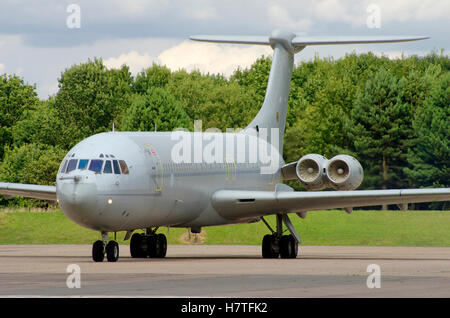 BAC VC10 K4, ZD241 G-ASGM, fast taxi run, Bruntingthorpe, Stock Photo