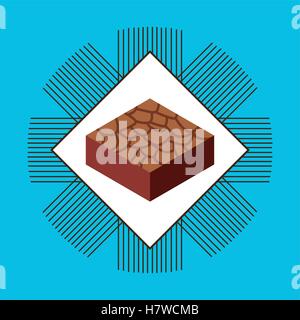 nature element isometric icon vector illustration design Stock Vector
