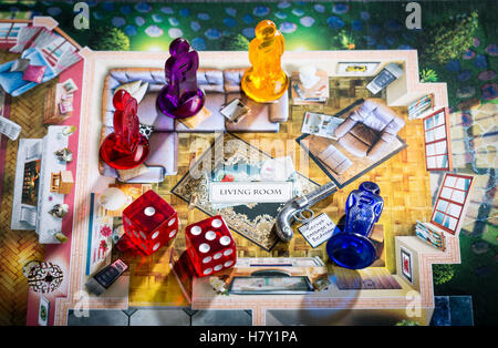 Cluedo board game Stock Photo