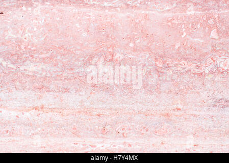 Red pink marble patterned texture background (natural color). Stock Photo