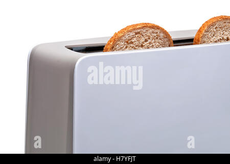 A classic toaster isolated with clipping path on a white background Stock Photo