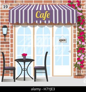 Cafe or coffee shop. Stock Vector