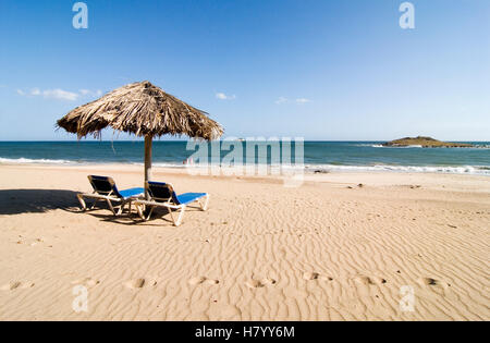 Boquita Beach near Playa Caribe on the island of Isla Margarita, Venezuela, South America Stock Photo