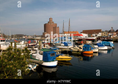 Rundspeicher Round Silo In The Port, Baltic Resort Eckernfoerde 