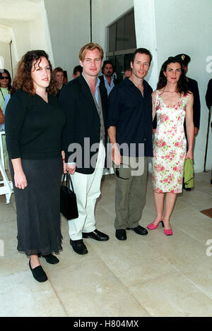 GUY PEARCE & CHRIS NOLAN 'MEMENTO' FILM PREMIERE FILM FESTIVAL VENICE ITALY 05 September 2000 Stock Photo