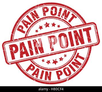 pain point stamp. pain point round isolated sign. pain point label set ...