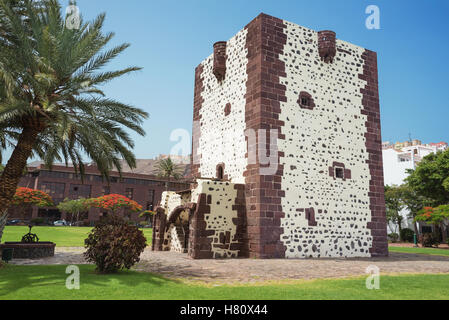 Ancient fort, torre del conde in San Sebastian de la Gomera, Canary island, Spain. Stock Photo
