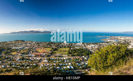 Townsville from Castle Hill Queensland, Australia Stock Photo