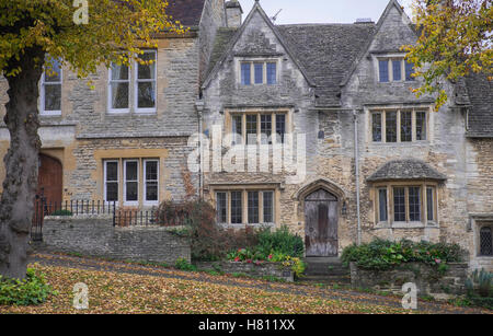 beautiful scenic village of Burford in Cotswold,England Stock Photo