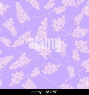 Seamless pattern with sage. Gentle and loving Stock Vector