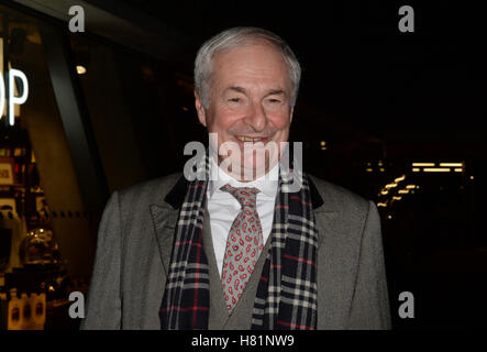 Paul Gambaccini arrives at the opening of The Radical Eye: Modernist Photography from the Sir Elton John Collection exhibition at the Tate Modern in London. Stock Photo