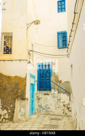 The residential neighborhoods of Medina are the best place to get lost for the couple of houers Stock Photo