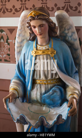 Religious statue of an angel Stock Photo