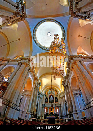 Venice San Georgio  Maggiore roof and altar detail Stock Photo