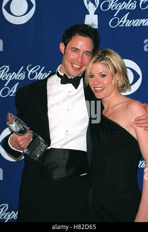 THOMAS CAVANAGH & JULIA BOWEN.ACTOR & ACTRESS 'TV SERIES ED'.LOS