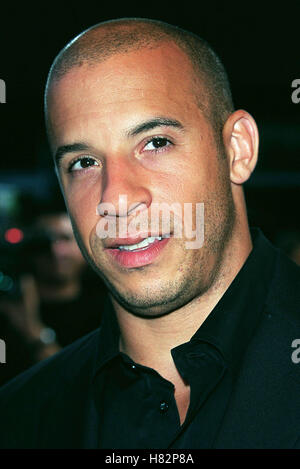 VIN DIESEL 'FAST AND FURIOUS' FILM PREMIERE LOS ANGELES USA 18 June 2001 Stock Photo