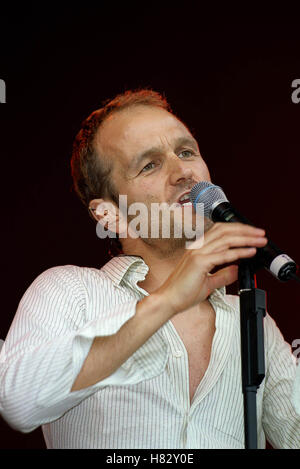 TIM BOOTH T IN THE PARK KINROSS SCOTLAND 07 July 2001 Stock Photo