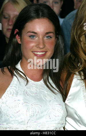 KATY LAMONT SOAP AWARDS 2002 BBC TELEVISION CENTRE LONDON ENGLAND 18 May 2002 Stock Photo