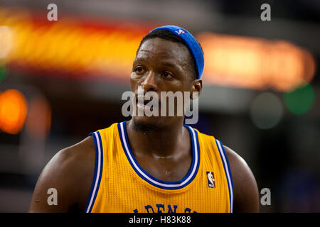 March 14, 2011; Sacramento, CA, USA;  Golden State Warriors small forward Al Thornton (23) before a free throw against the Sacramento Kings during the fourth quarter at the Power Balance Pavilion. Sacramento defeated Golden State 129-119. Stock Photo