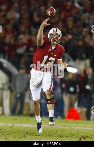 Nov 19, 2011; Stanford CA, USA; Stanford Cardinal quarterback Andrew ...
