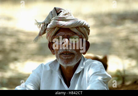 A rural tribal, Maharashtra, India Stock Photo
