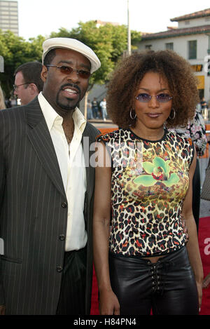 ANGELA BASSETT COURTNEY VANCE K-19: THE WIDOWMAKER PREMIERE WESTWOOD LOS ANGELES USA 15 July 2002 Stock Photo