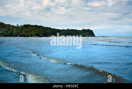 Tajor bay in Bako National Park, Sarawak. Borneo. Malaysia Stock Photo