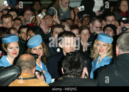 LEONARDO DICAPRIO 'CATCH ME IF YOU CAN' PREMIERE EMPIRE THEATER LEICESTER SQ LONDON ENGLAND 27 January 2003 Stock Photo