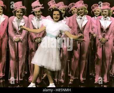 Broadway Melody 1938, (BROADWAY MELODY OF 1938) USA 1937, Regie: Roy Del Ruth, JUDY GARLAND, Stichwort: Revue-Girls Stock Photo