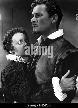 Günstling einer Königin, (THE PRIVATE LIVES OF ELIZABETH AND ESSEX) USA 1939 s/w, Regie: Michael Curtiz, BETTE DAVIS, ERROL FLYNN Stock Photo